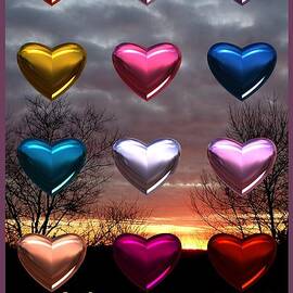 Sunrise Hearts . Poster