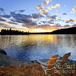 Sunset in Algonquin Park