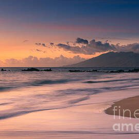 Sunset Poolenalena Beach - Maui by Henk Meijer Photography