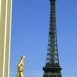 Surreal Eiffel Tower Scene by Bill Bachmann