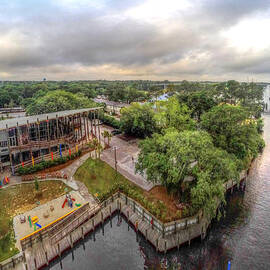 Tacky Jacks Overhead Looking West by Michael Thomas
