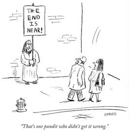 That's One Pundit Who Didn't Get It Wrong by David Sipress