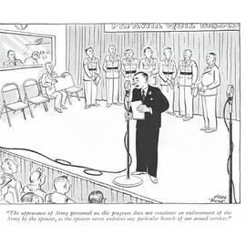 The Appearance Of Army Personnel On This Program by Carl Rose
