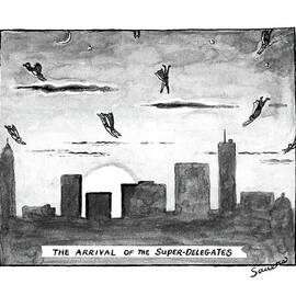 The Arrival Of The Super-delegates by Charles Sauers