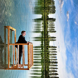 The Balcony (tribute To P. Ramette) by Christophe Kiciak