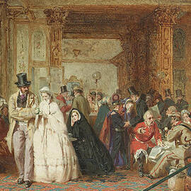 The Buffet Swindon Station by George Elgar Hicks