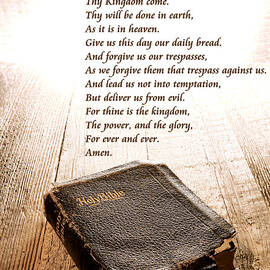 The Lord's Prayer and Bible by Olivier Le Queinec
