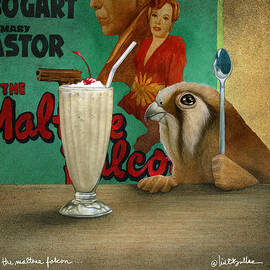 the maltese falcon... by Will Bullas