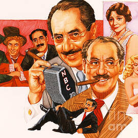 The Marx Brothers by Dick Bobnick