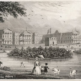 The Palace, With Nash's  Improvements by Mary Evans Picture Library