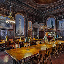 The Periodicals Room At The New York Public Library