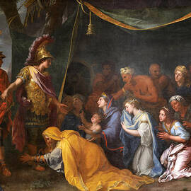 The Queens of Persia at the feet of Alexander by Charles Le Brun