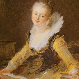 The Study, Or The Song by Jean-Honore Fragonard