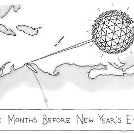 The Times Square Ball Is High Above The Northeast by Charlie Hankin