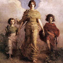 The Virgin by Abbott Handerson Thayer