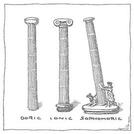 Three Types Of Columns by John O'Brien