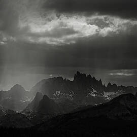 Thunderstorm, Minarets, Sierra Nevada by Peter Essick