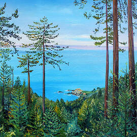 Timber Cove on a Still Summer Day by Asha Carolyn Young