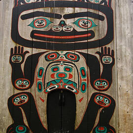 Tlingit Clan House by Ron Sanford