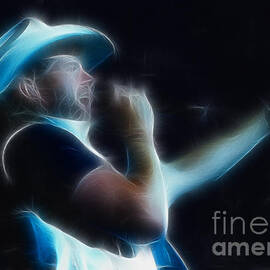 Toby Keith Fractal-1 by Gary Gingrich Galleries