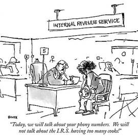 Today, We Will Talk About Your Phony Numbers by George Booth