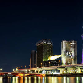 Tokyo By Night by Benoist Sebire