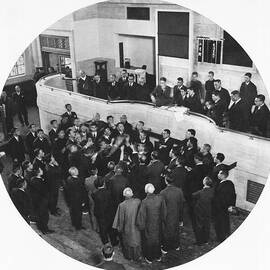 Tokyo Rice Exchange Floor by Underwood Archives