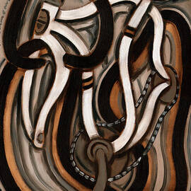  Abstract White Ten Speed art print by Tommervik