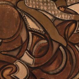 Tommervik Abstract Racehorse Art Print by Tommervik