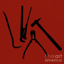 Tools Red by Kim Lessel