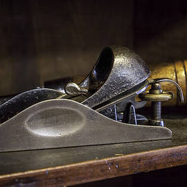 Tools-Vintage-Carpenter's Wood Plane by Lynn Palmer