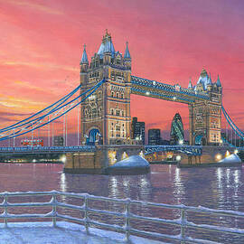 Tower Bridge after the Snow