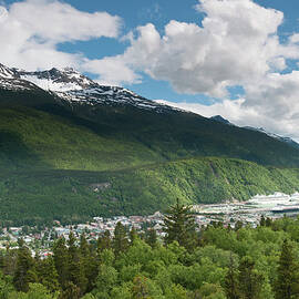 Town From Above by John Elk