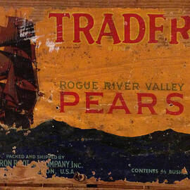 Trader Pears Crate Label by Richard Reeve