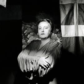 Traubel With Her Arms Crossed by Horst P. Horst