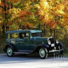 Travel Time in the 1932 Frontenac 6-70 by Inspired Nature Photography Fine Art Photography