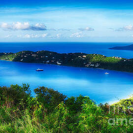 Tropical Beach 5 by Mel Ashar