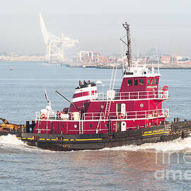 Tugboat Justine McAllister by Clarence Holmes