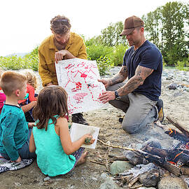Two Men Explain How To Follow The Map by Christopher Kimmel