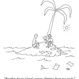 Two Men On An Desert Island Open Messages by Liana Finck