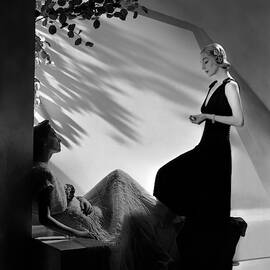 Two Models In Summer Fashions by Horst P. Horst