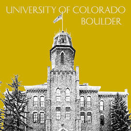 University of Colorado Boulder - Gold by DB Artist