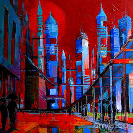 URBAN VISION - city of the future by Mona Edulesco