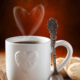Valentine's Day Coffee by Amanda Elwell