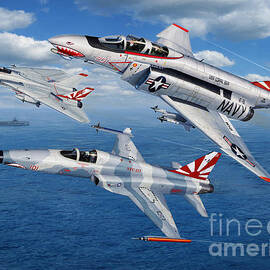 VF-111 Sundowners Heritage by Stu Shepherd