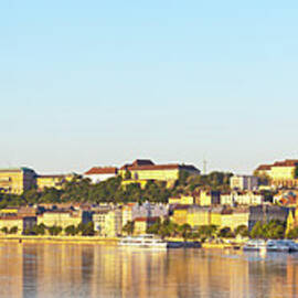 View Along The River Danube Towards by Douglas Pearson