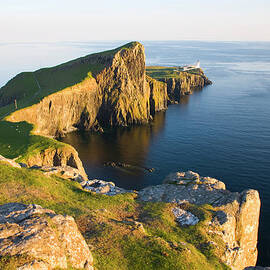 View From Clifftop, Neist Point, Skye by David C Tomlinson