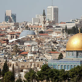 View Of Ancient Walled City by Dave Bartruff