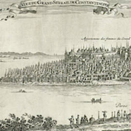 View Of The Palace Of The Sultan In Constantinople Istanbul by Quint Lox