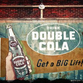 Vintage Double Cola Sign by TONY GRIDER